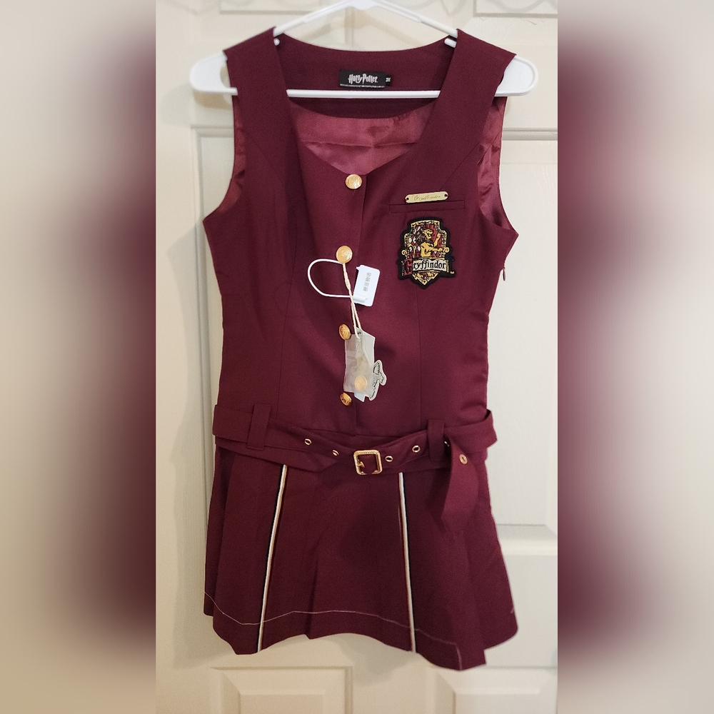 Burgundy Dress Harry Potter Kyouko Gryffindor